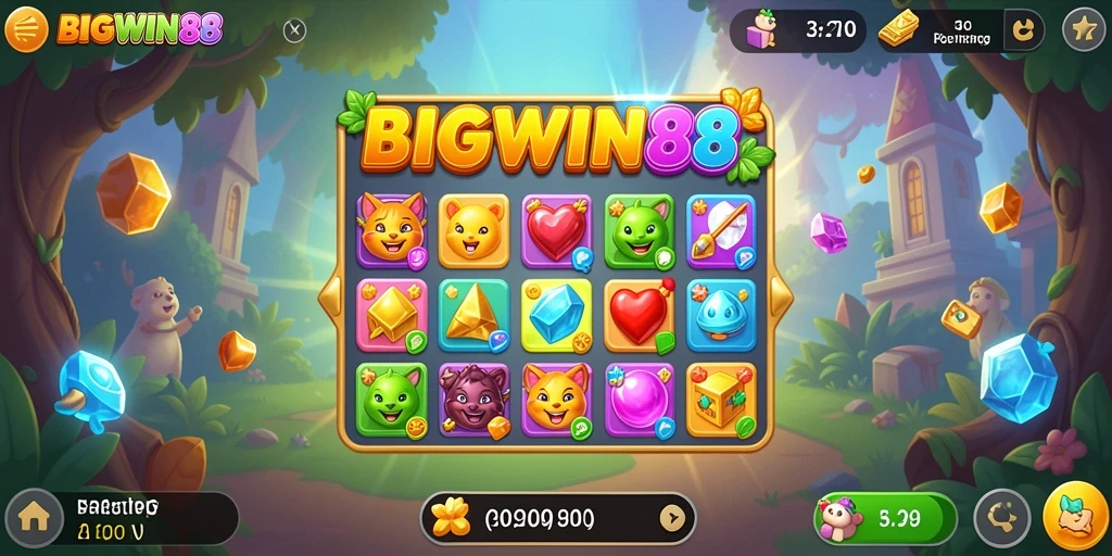 Gameplay Match-3 yang menarik dan menantang di BIGWIN88.