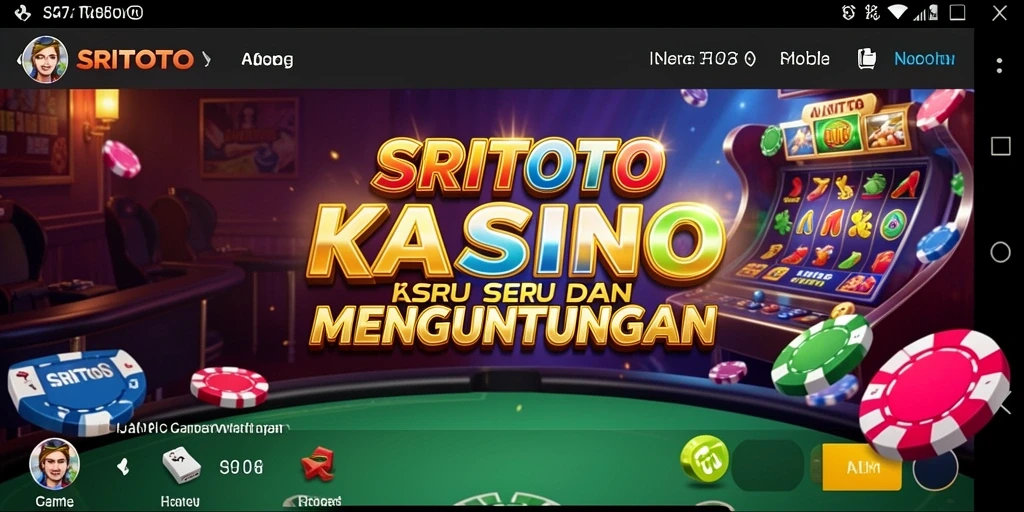 Tampilan gameplay SRITOTO yang menarik dan penuh warna.
